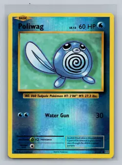 Pokemon XY - Evolutions #23/108 Poliwag Reverse Holo Common - Image 1
