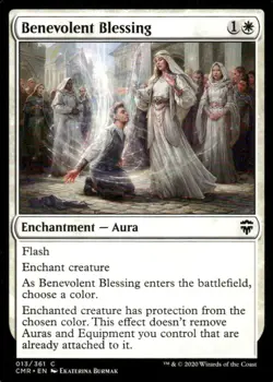 Benevolent Blessing 013/361 Commander Legends MTG Magic the Gathering card - Image 1