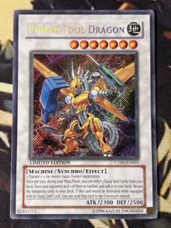 Yugioh: Power Tool Dragon - CT06-EN001 - Secret Rare - Limited Edition - HP - Image 1
