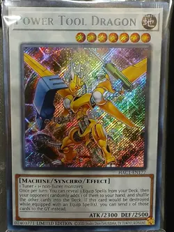 Yu-Gi-Oh! Power Tool Dragon HAC1-EN177 SR MP - Image 1