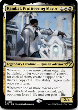 Kambal, Profiteering Mayor [Outlaws of Thunder Junction] MTG Magic NM/M ⚪💀 - Image 3