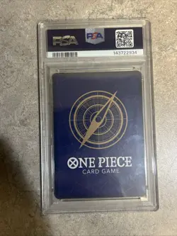 2025 ONE PIECE OP08-052 ROYAL BLOOD PORTGAS D ACE TREASURE RARE TR PSA 10 - Image 2