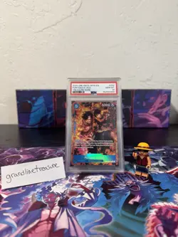 Portgas D. Ace OP08-052 PSA 10 Royal Blood Treasure Rare TR Alt Art - Image 2