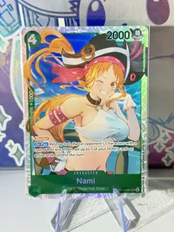 OP14-031 Nami SR One Piece OP14 The Azure Sea’s Seven English Near Mint #A2 - Image 1
