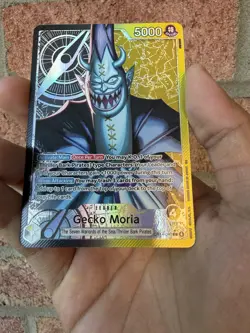 One Piece CCG Gecko Moria Leader Alternate ART OP14-080 EN - Image 1