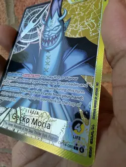 One Piece CCG Gecko Moria Leader Alternate ART OP14-080 EN - Image 3