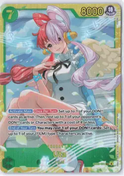 Uta (061) EB03-061 Extra Booster: One Piece Heroines Edition Foil ENGLISH NM - Image 1