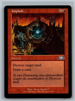 Magic The Gathering Planeshift Implode #62/143 MTG TCG CCG - Image 1