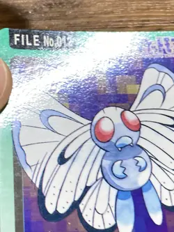 Pokemon Carddass Card Butterfree File No.12 Bandai Pocket Monsters 1997 Japan - Image 4