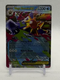 Mega Starmie ex #021 - ME03: Perfect Order (POR) Holo Double Rare Pokemon Card - Image 1