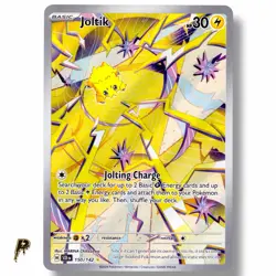 Joltik 150/142 - 2024 Stellar Crown Illustration Rare Holo Pokemon Card NM - Image 1