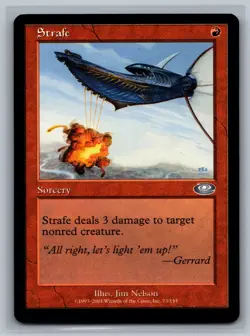 Magic The Gathering Planeshift Strafe #73/143 MTG TCG CCG - Image 1