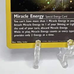 Pokemon TCG Miracle Energy 16/105 Neo Destiny Holo Rare Special Energy Card - Image 5