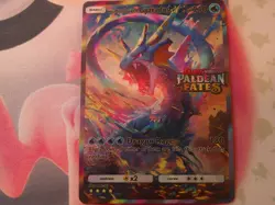 Pokemon Fan Art Mew & Gyarados Card Lot - Paldean Fates - Non-TCG Cards - Image 4