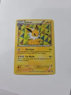 Jolteon BW91 Holo Black And White Promo Pokemon Card Lp - Image 1