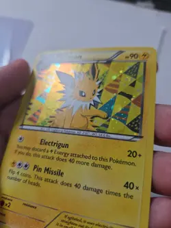 Jolteon BW91 Holo Black And White Promo Pokemon Card Lp - Image 3