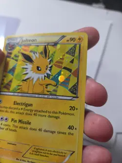 Jolteon BW91 Holo Black And White Promo Pokemon Card Lp - Image 4