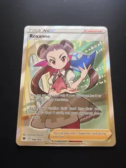 Pokemon TCG Roxanne Astral Radiance Holo Full Art Ultra Rare Card 188/189 - Image 1
