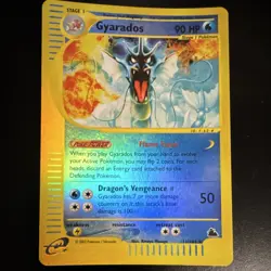 Pokemon Gyarados Skyridge Holo Rare 11/144 90 HP English Card 2003 - Image 3