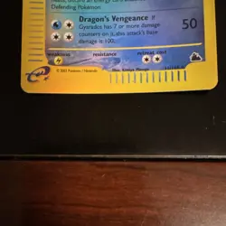 Pokemon Gyarados Skyridge Holo Rare 11/144 90 HP English Card 2003 - Image 5