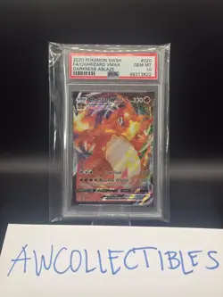 PSA 10 Charizard VMAX 020/189 Darkness Ablaze GEM MINT Pokemon Card 🔥 - Image 1