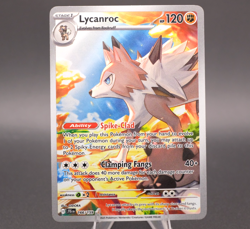 Lycanroc 166/159 (JTG) Journey Together NM Illustration Rare Pokemon Card - Image 1