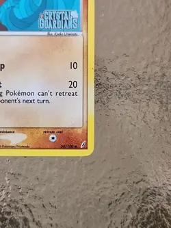 Pokemon TCG Diglett 50/100 Holo EX Crystal Guardians Stamped Card Regular NM - Image 3