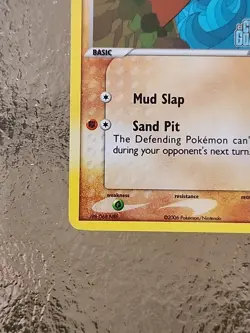 Pokemon TCG Diglett 50/100 Holo EX Crystal Guardians Stamped Card Regular NM - Image 4