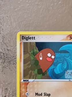 Pokemon TCG Diglett 50/100 Holo EX Crystal Guardians Stamped Card Regular NM - Image 5