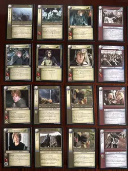 Decipher Lord Of The Rings 32 Rare And Promo Card Lot - Image 2