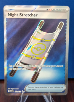 Pokemon TCG Night Stretcher 173/132 Secret Rare Mega Evolution Card NM Condition - Image 1