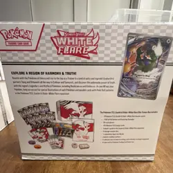 Lot of 6 Pokemon TCG Scarlet & Violet—White Flare Elite Trainer Box Cards 2025 - Image 4
