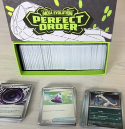 Pokemon Mega Evolution Perfect Order English Bulk 500 cards - Image 1
