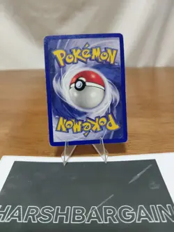 Pokemon 1999 Shadowless Red Cheeks Pikachu TCG Card 58/102 Mp TINY Crease Shown. - Image 2