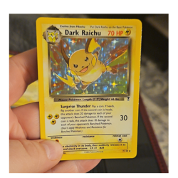 Pokemon Dark Raichu Legendary Collection Holo Rare 7/110 70 HP English Card - Image 1