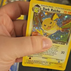 Pokemon Dark Raichu Legendary Collection Holo Rare 7/110 70 HP English Card - Image 4