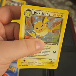 Pokemon Dark Raichu Legendary Collection Holo Rare 7/110 70 HP English Card - Image 5