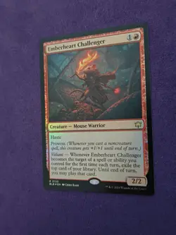 ~ Emberheart Challenger ~ NM Foil ~ Bloomburrow ~ MTG ~ - Image 2