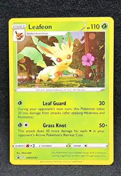 Leafeon SWSH191 SWSH: Sword & Shield Promo Cards Holo - Image 1