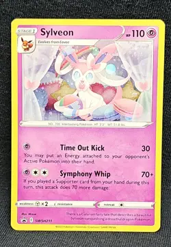 Sylveon SWSH211 SWSH: Sword & Shield Promo Cards Holo - Image 1