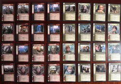 Decipher Lord Of The Rings 32 Rare And Promo Card Lot - Image 1