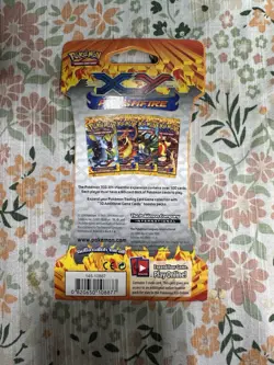 POKEMON XY FLASHFIRE BOOSTER PACK PYROAR ARTWORK UNOPENED - Image 2