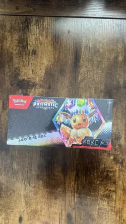 Pokemon Prismatic Evolutions Suprise Box - New Factory Sealed Stamped Promo - Image 1