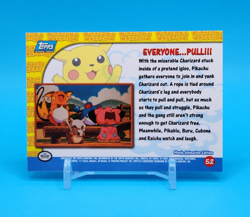 Pokemon Card - Everyone...Pull!!! 52 - Pikachu's Vacation - Topps - Image 3