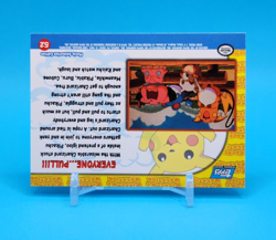 Pokemon Card - Everyone...Pull!!! 52 - Pikachu's Vacation - Topps - Image 4