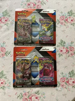 Pokemon TCG Celebi and Jirachi Premium Pin Collection 2 Pack - Image 1