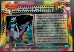 Mewtwo Strikes Back The Battle of the Champions #25 - Non-Foil - Blue Logo - LP - Image 2