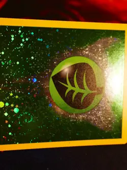 MP/HP Pokemon GRASS ENERGY Card 2002 ENERGIZE YOUR GAME Set Reverse Holo Promo#4 - Image 5