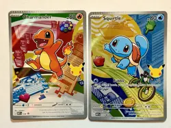 Pokemon First Partner Kano Starter Charmander and Squirrel Crimp Set - Image 1