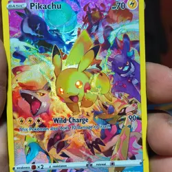 Pokemon Pikachu TCG Card Crown Zenith 160/159 Holo Secret Rare NM/Mint Condition - Image 1